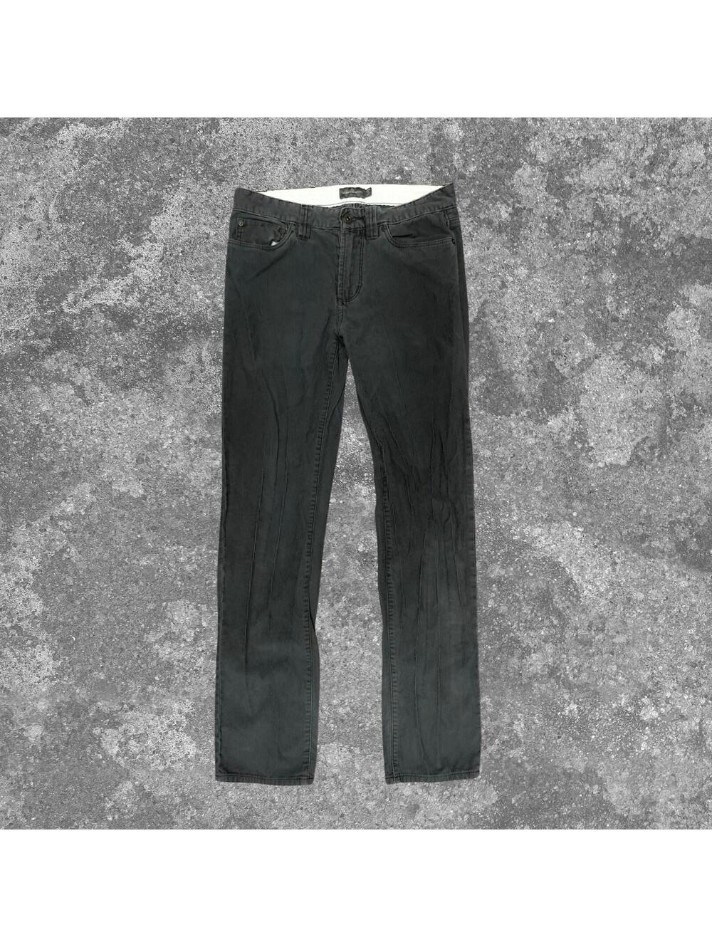L.L.Bean Gray Corduroy Pants Mens 30x32 Straight Leg Classic Workwear Casual